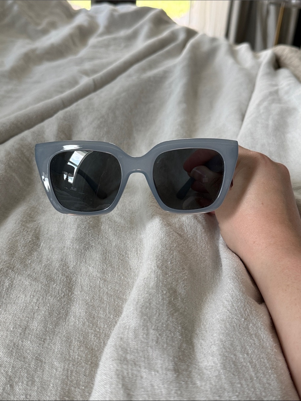 Loft light blue Cat-Eye Sunglasses for Women - Stylish UV Protection